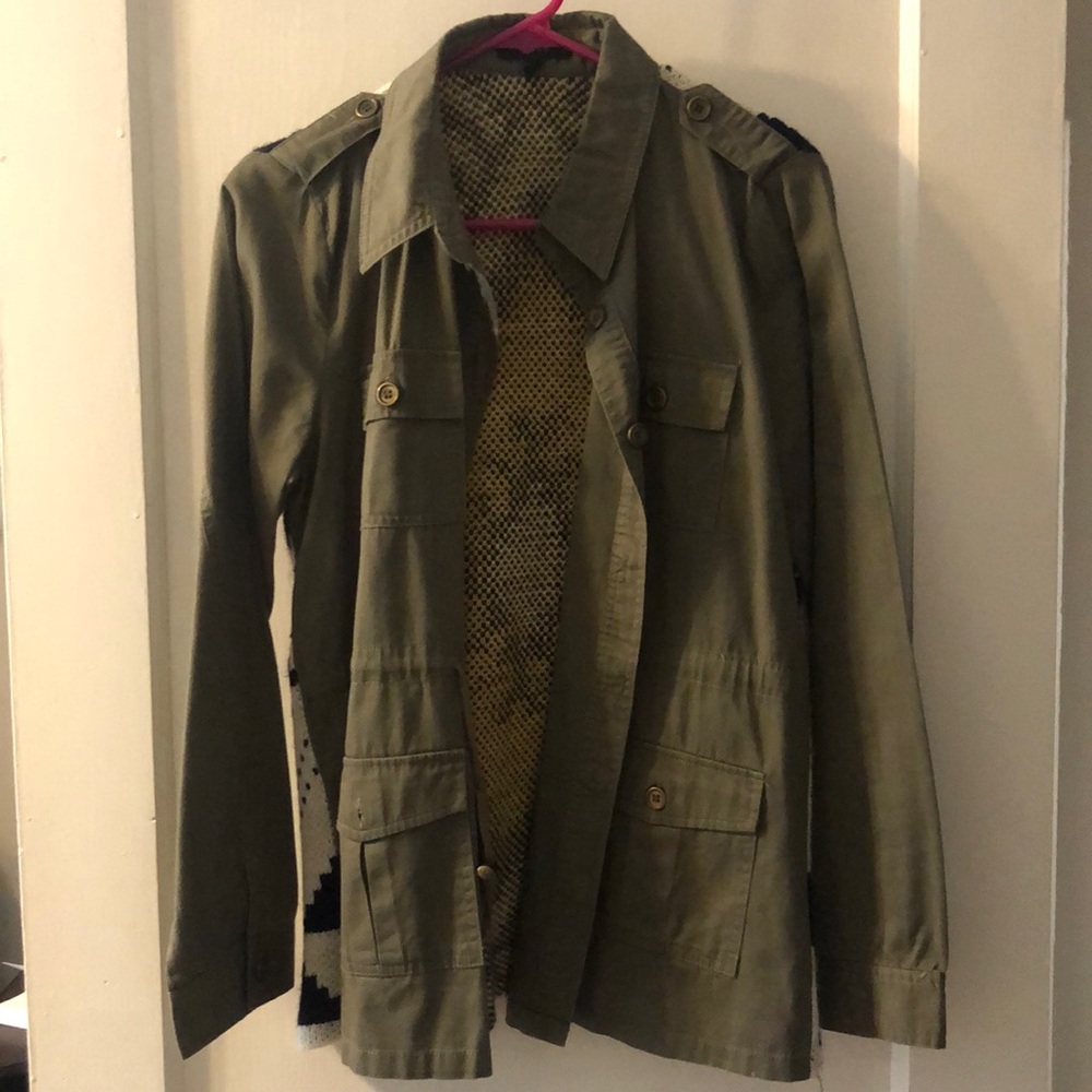 Olive Shirt Jacket